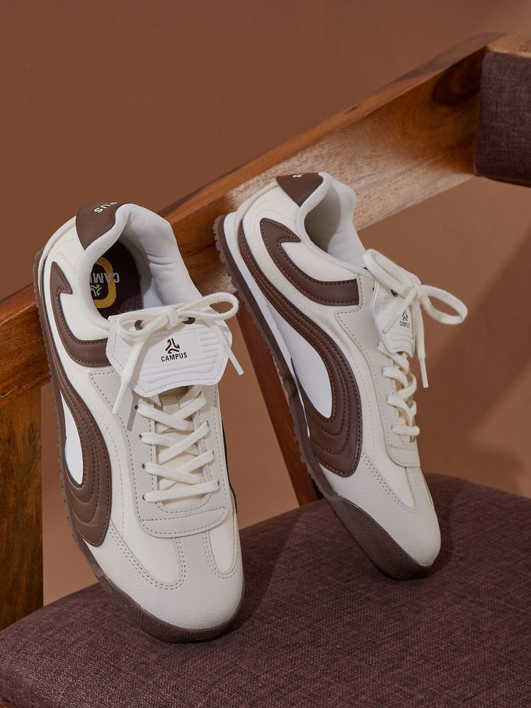 Campus Highbird Women Brown Sneakers-image-2