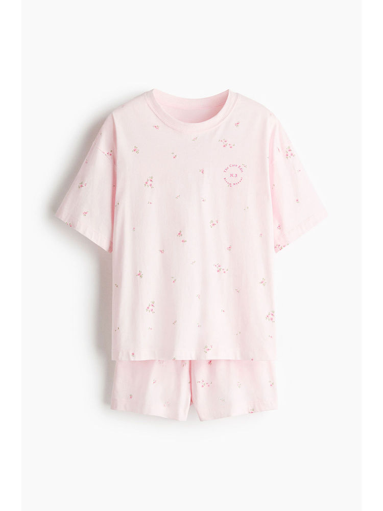 H&M Women Pink Printed Pyjamas-picture-10