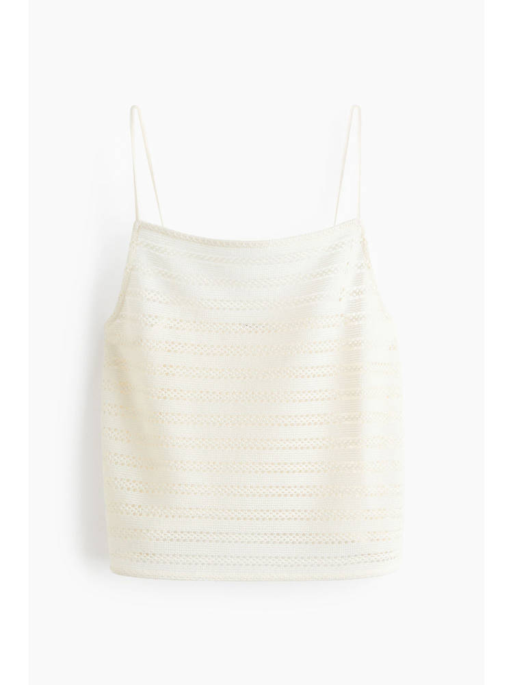 H&M Women White Strappy Beach Top-picture-39
