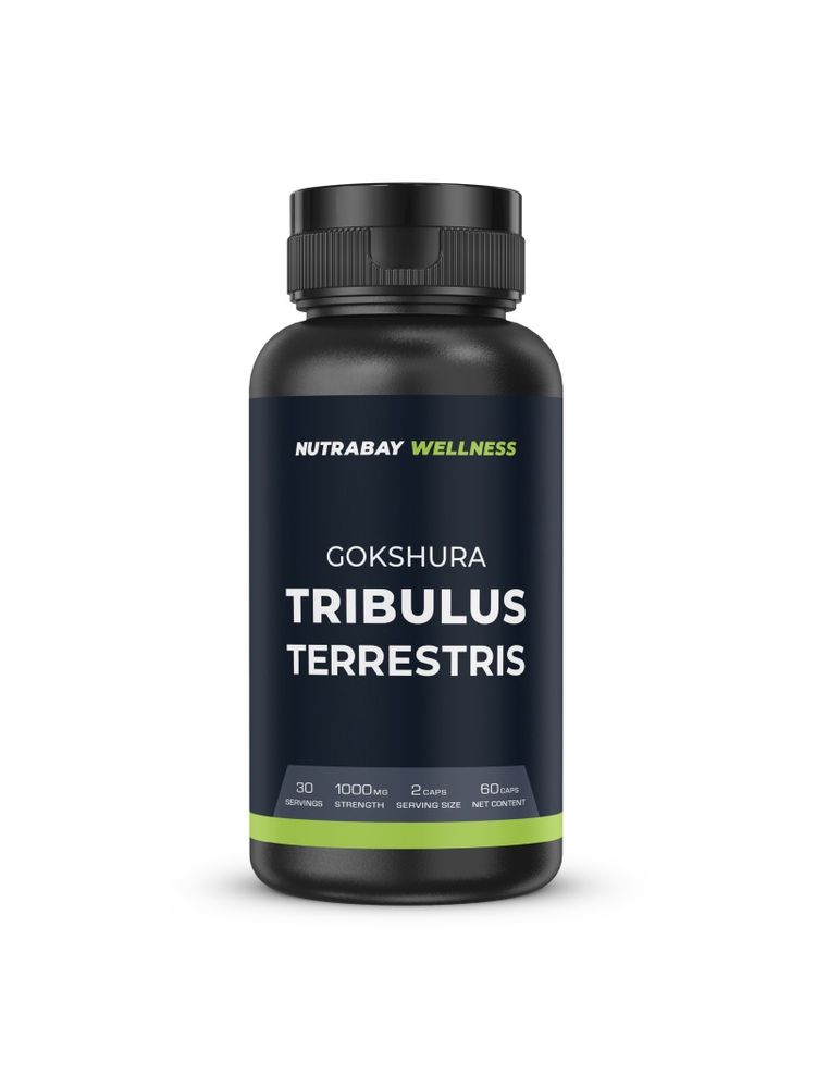 Nutrabay Wellness Tribulus Terrestris Extract (gokshura) 1000mg Capsules-picture-18