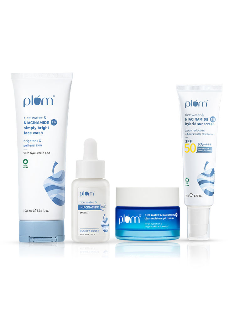 Plum Besteller Niacinamide CSMS Combo for Bright & Non-Oily Hydration