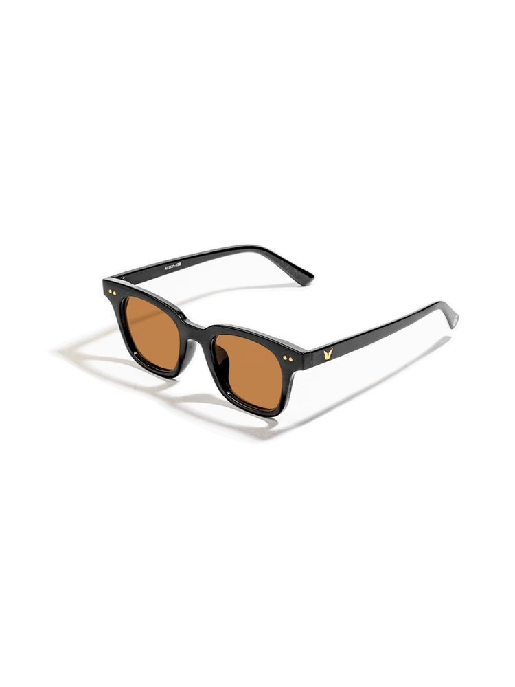 SAM AND MARSHALL 400% UV Protection PC Brown Lens Square Sunglasses-image-37
