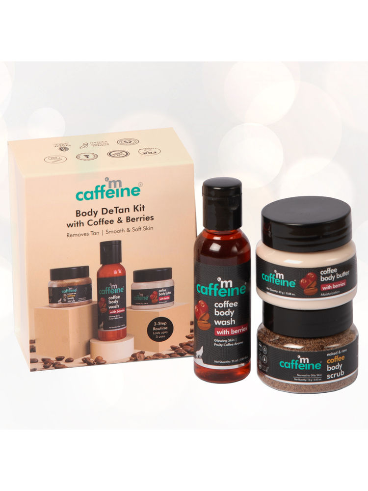 MCaffeine Miniature Coffee & Berries Body De Tan Kit-picture-23