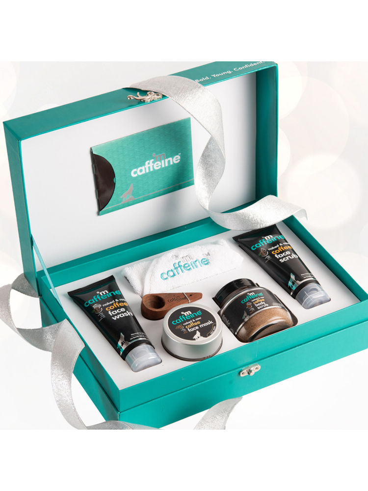 MCaffeine Coffee Mood Skin Care Gift Kit - Box - Skin Care Gift kit