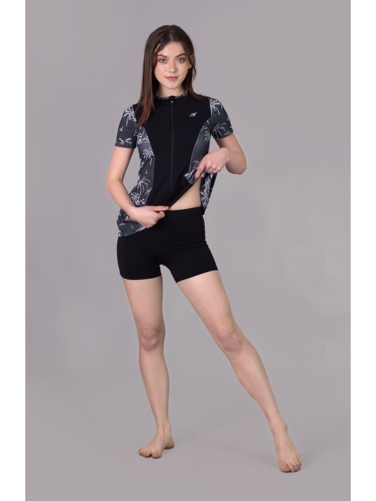 Keepfit Womens Printed Zipper Swimsuit-picture-20
