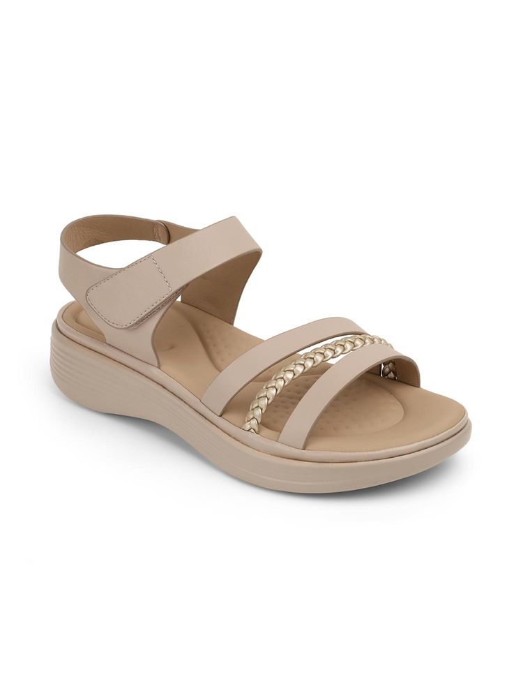 PEPPER Women Peach Sandals-image-44