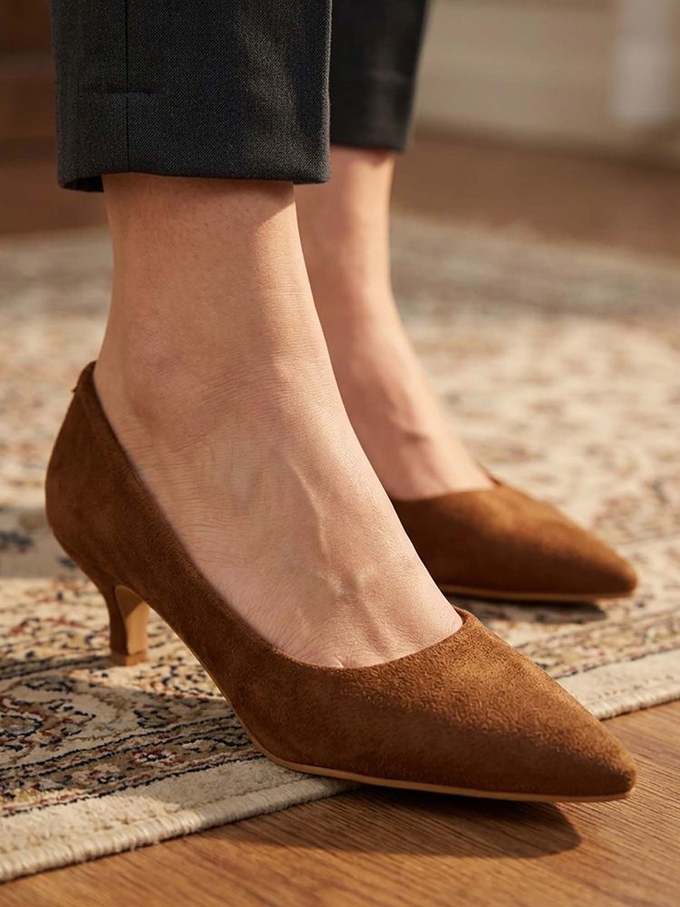 Iconics Women Brown Pump Heels-image-27