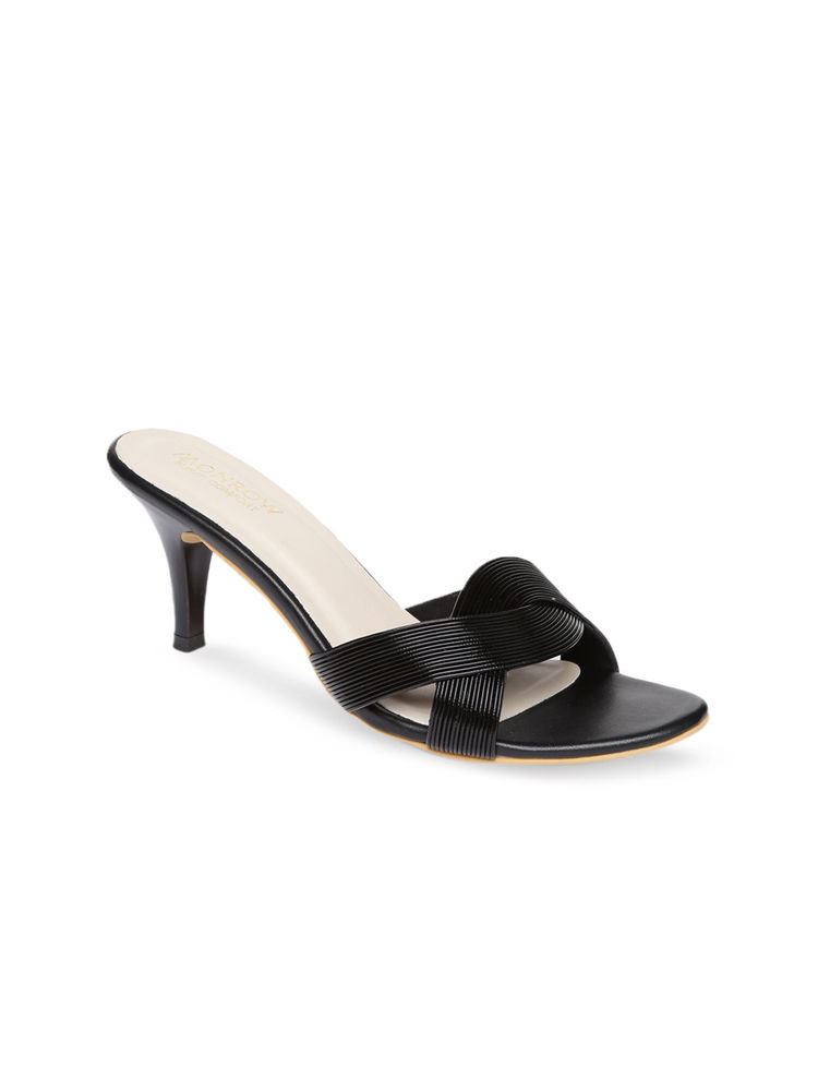 Monrow Black Allana Heels-image-37