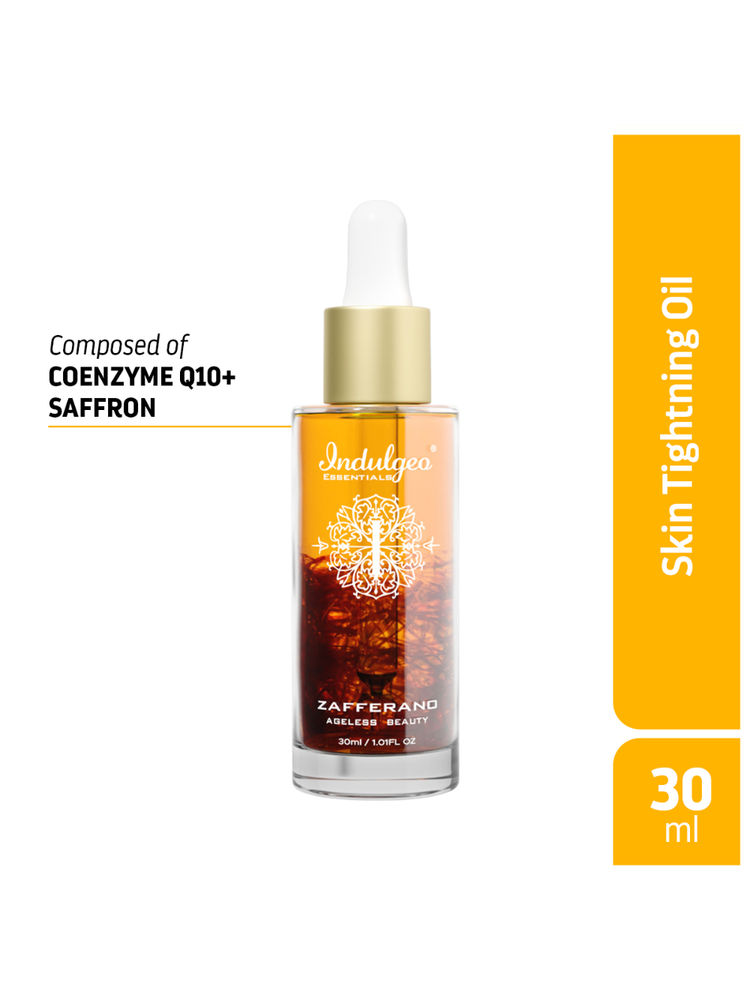 Indulgeo Essentials Ageless Beauty Zafferano Oil With Saffron, Lupin Seed Extract, Coenzyme Q10-image-9