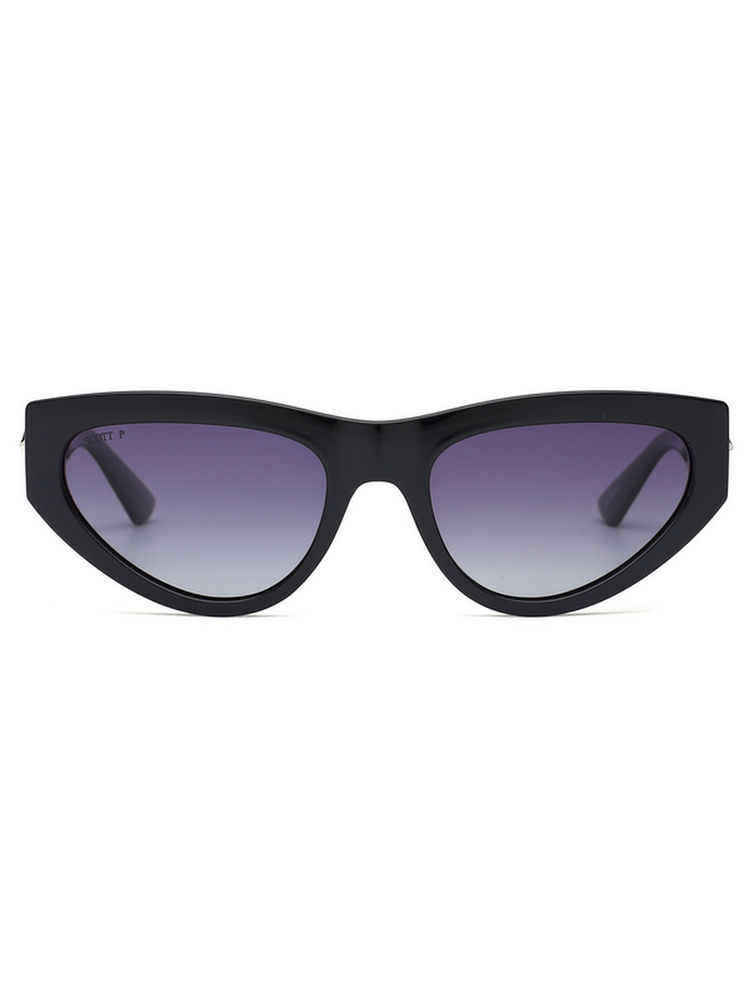 Scott Sunglasses Womens Gradient Blue Lens Cat Eye Sunglasses - 2971 Serena C1 S (55)-image-6