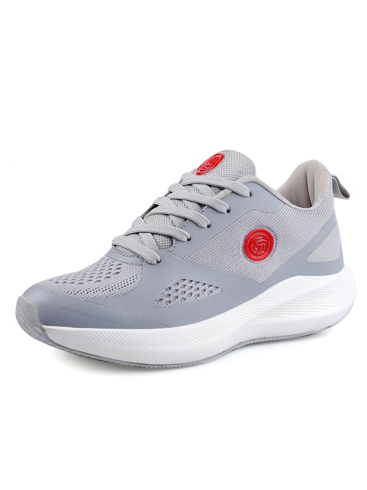Bacca Bucci Impact Running Shoes (Gym-Training-Walking) For Grey-image-38