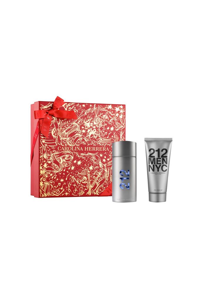 Carolina Herrera 212 Men Nyc Eau De Toilette With Aftershave Balm-picture-4
