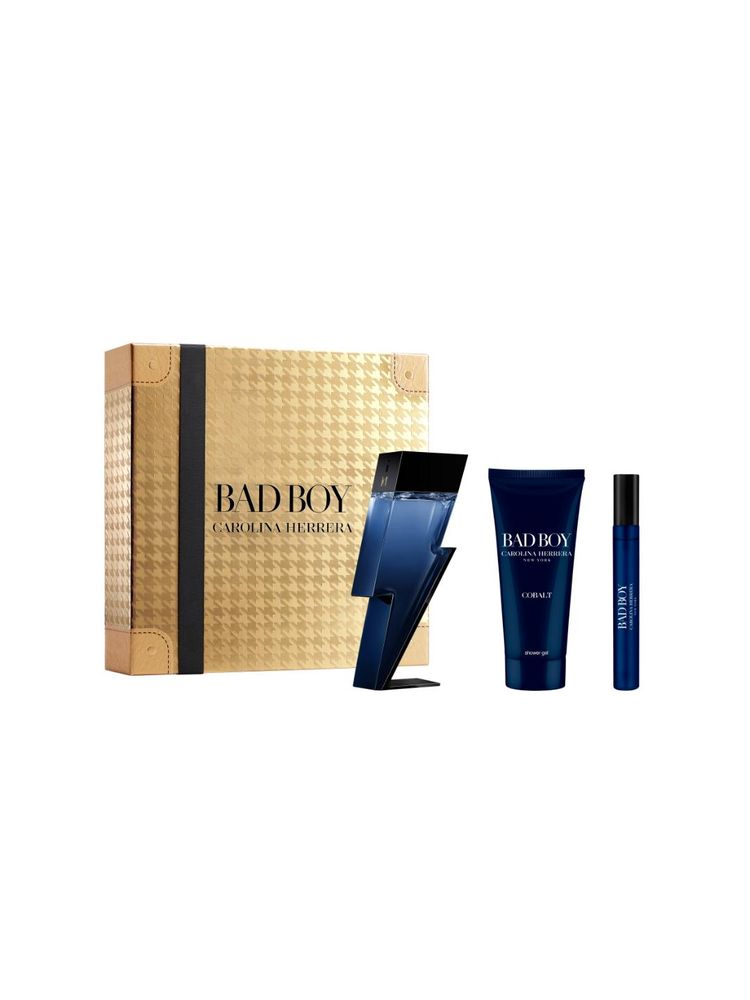 Carolina Herrera Bad Boy Cobalt Eau De Parfum electrique With Shower Gel & Megaspritzer-image-28