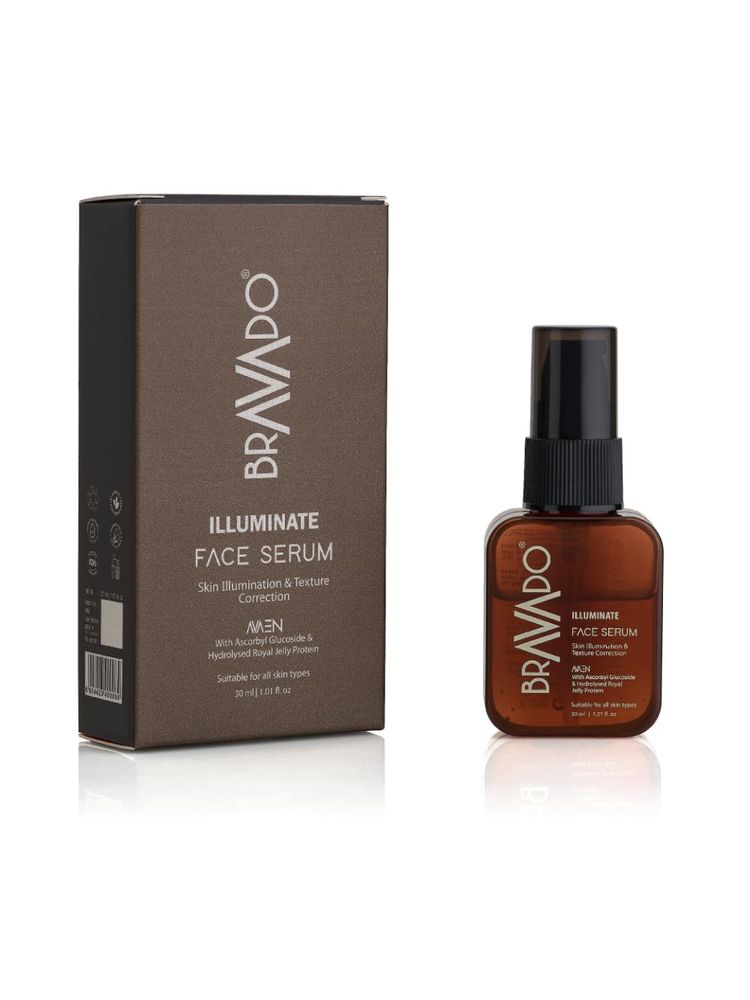 bravado Bravadolluminate Face Serum Vitamin C & Niacinamide Brighten Glow, Dark Spot, Skin Care-picture-37