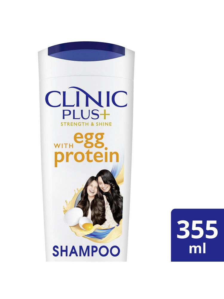 CLINIC PLUS Strength & Shine, With Egg Protein, Shampoo For Reduced Hair Breakage-image-30