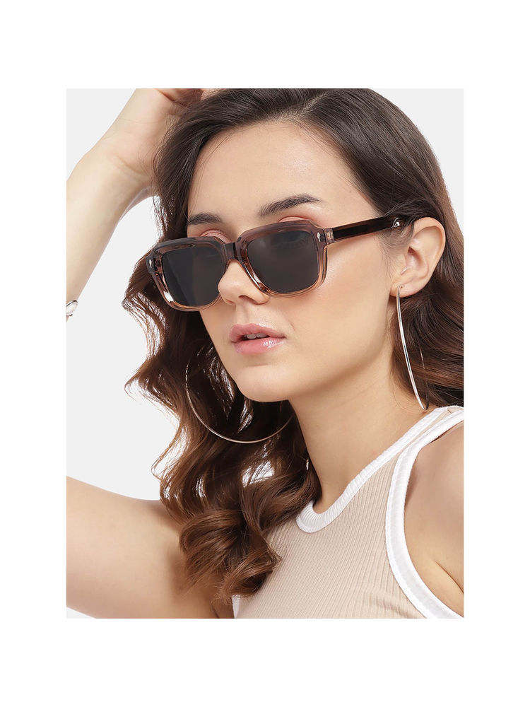 Carlton London Women Polycarbonate UV Protected Blue Dial Rectangle Sunglasses-picture-21