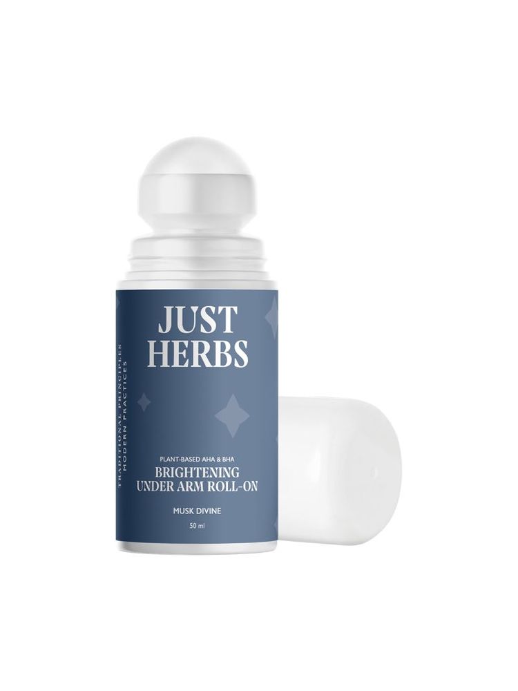 Just Herbs Musk Divine Brightening Under Arm Roll-On Deodorant For Men-picture-40