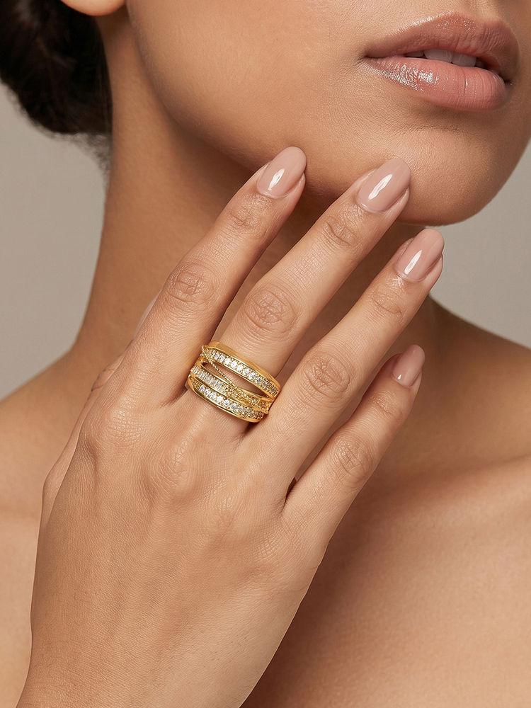 Joker & Witch Shaynee Gold Bling Ring-picture-36