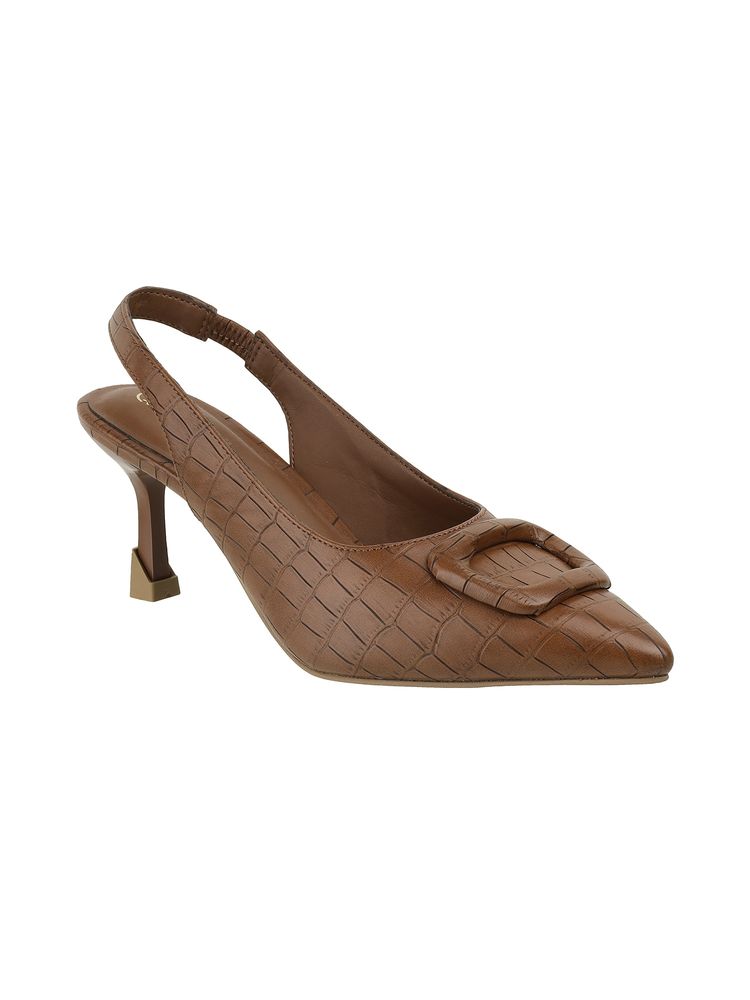 Catwalk Women COURT Solids Sandals Heels - Brown-picture-33
