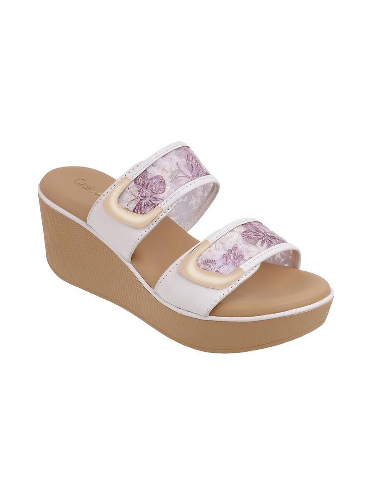 Catwalk Women COURT Solids Wedges Heels - Purple-image-46