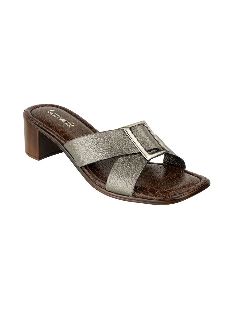 Catwalk Women Sandals Heels - Silver-picture-31