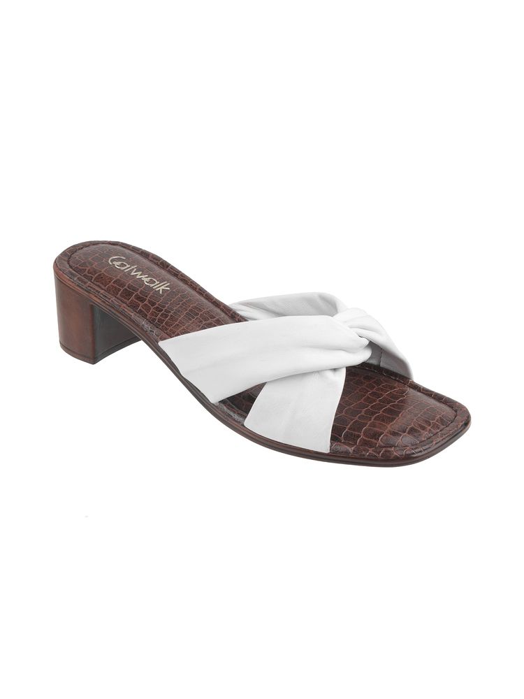 Catwalk Women Sandals Heels - White-picture-13