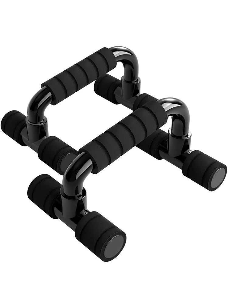 Strauss Moto Push up Bar, Pair (Black)