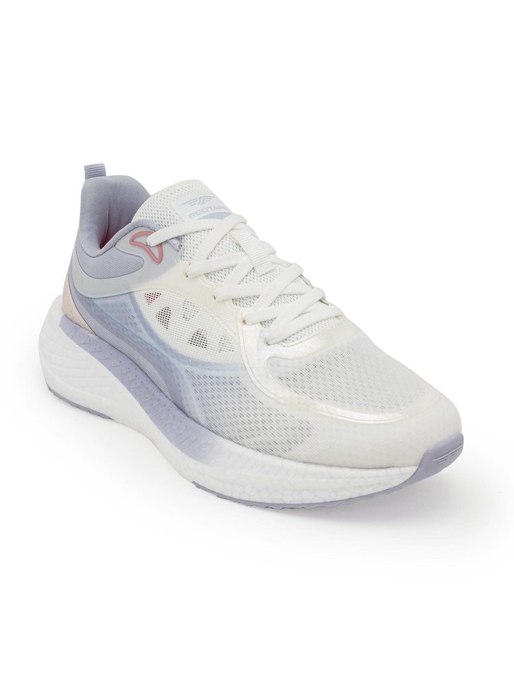 Red Tape ETPU Women Textured White & Blue Athleisure Shoes-image-7