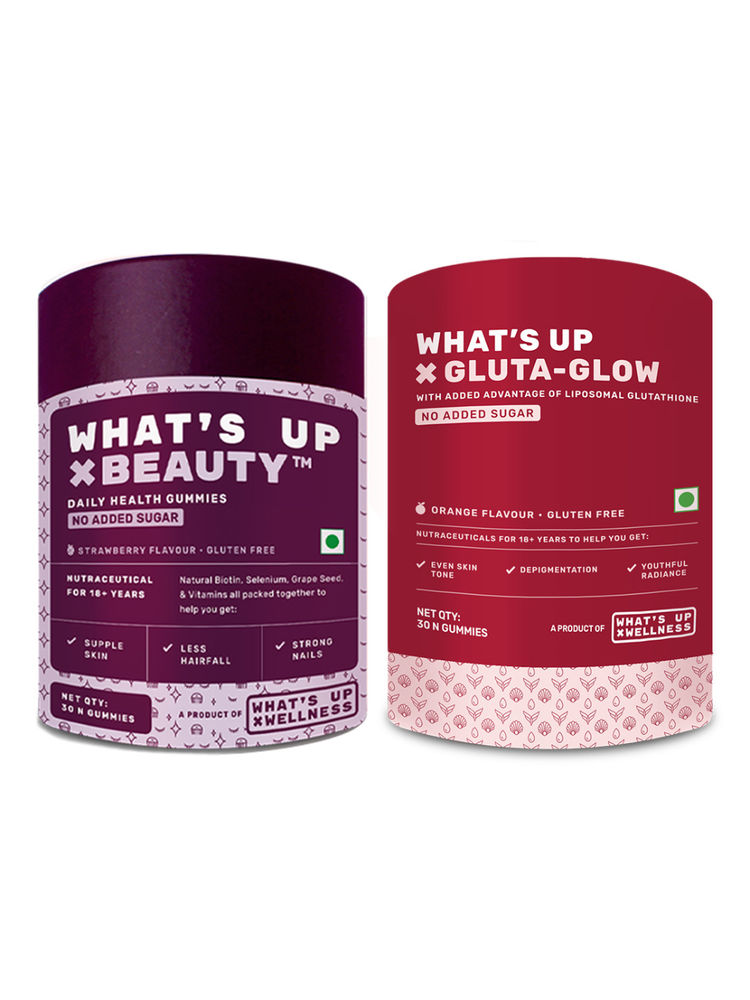What's Up Wellness Beauty & Gluta-Glow Combo