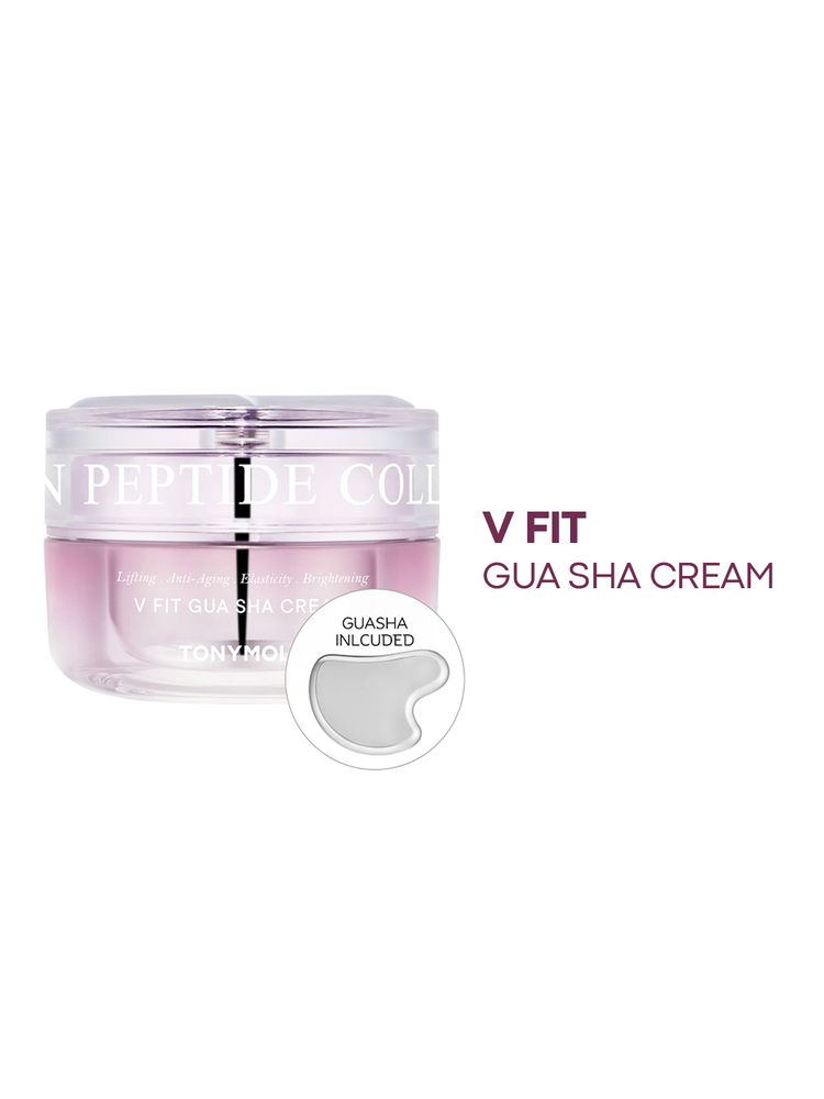TONYMOLY Korean Collagen Peptide VFit Gua Sha Cream,Anti-Aging Face Cream with Built-In Gua Sha Tool-picture-27