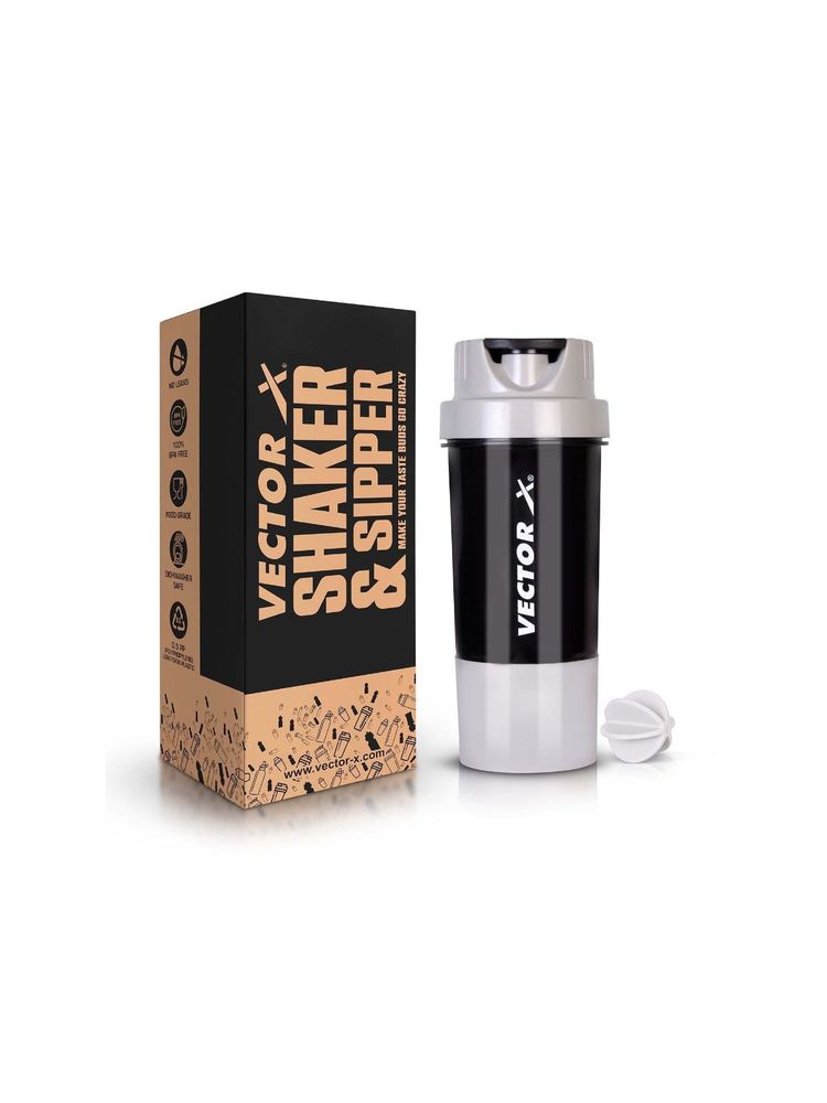 Vector X Thunder Steel Shaker Bottle for Protein Shake (700 ml)-picture-10