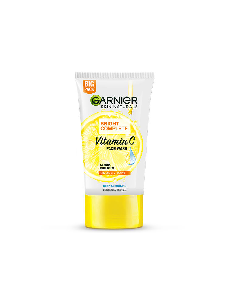 Garnier Vitamin C Gel Face Wash for Brighter Skin Gently Cleanses Skin & Removes impurities-image-9