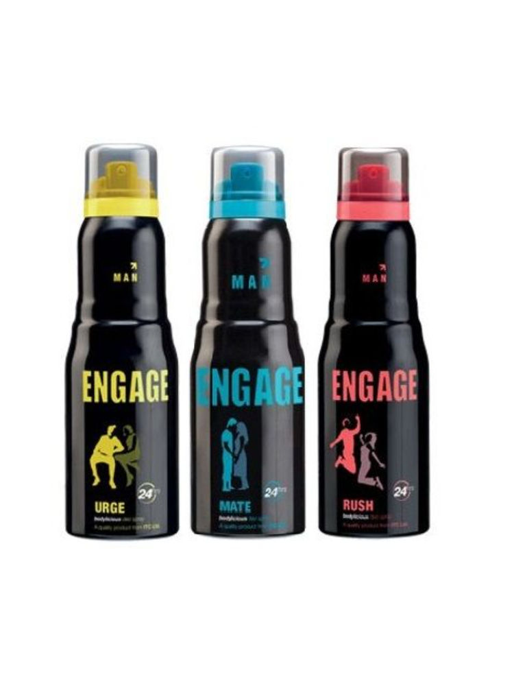 Engage Men Deodorants Pack of 3 (Urge, Mate & Rush)-image-11