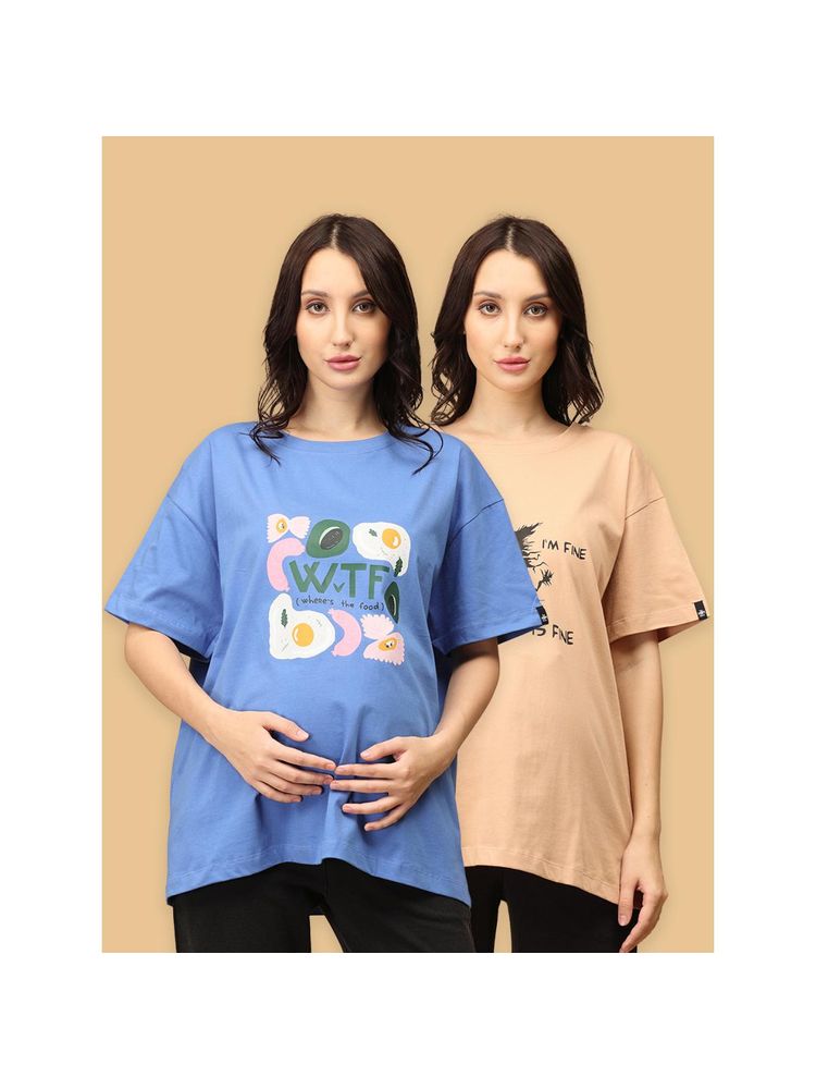 The Mom Store Oversized Mumma T-Shirts (Set of 2)-picture-15