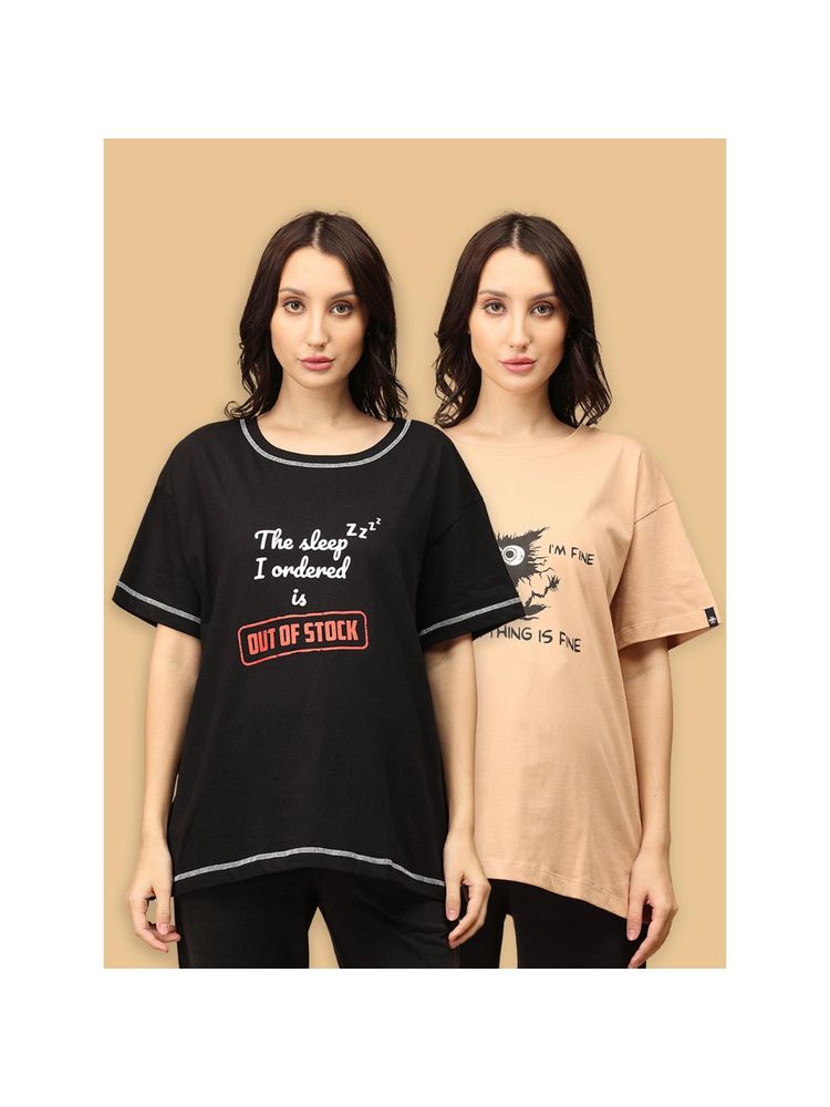 The Mom Store Oversized Mumma T-Shirts (Set of 2)-picture-24