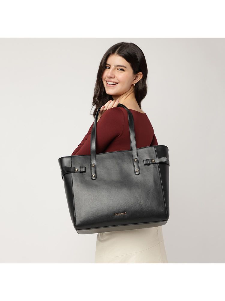 dkny accessories Fastrack Black Power mode Laptop Tote Bag-picture-34