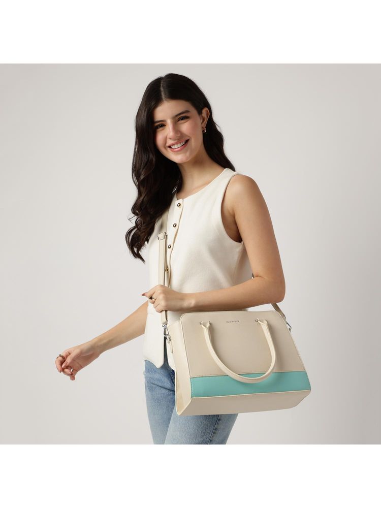 dkny accessories Fastrack Satchel Play with Detachable Straps - Blue-picture-11