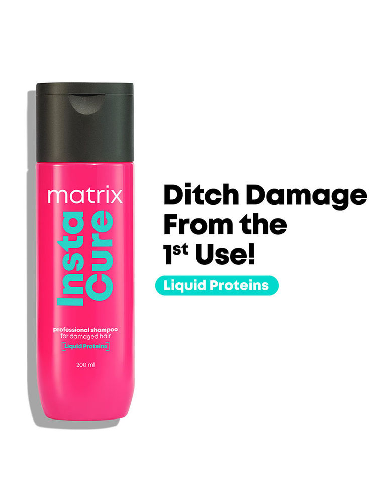 Matrix Insta Cure Liquid Protein Shampoo, Ditch Damage from the 1st Use-image-39