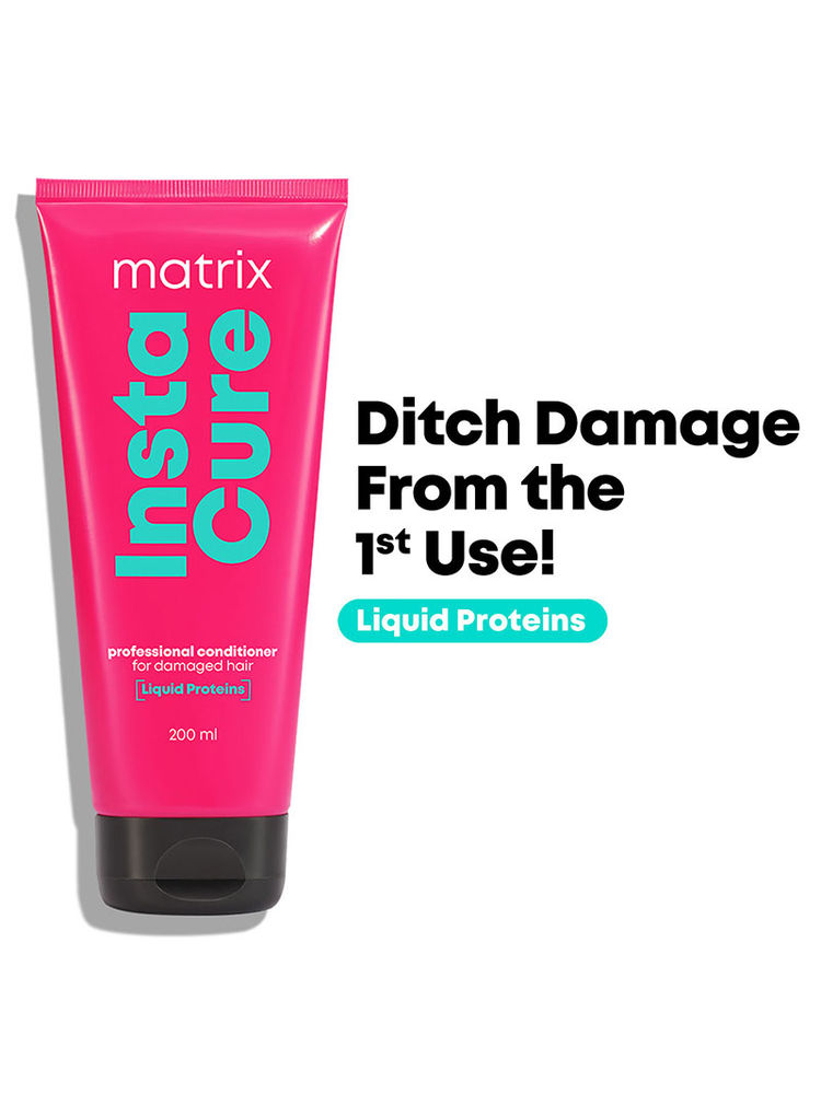 Matrix Insta Cure Professional Liquid Protein Conditioner for Damaged Hair-image-43