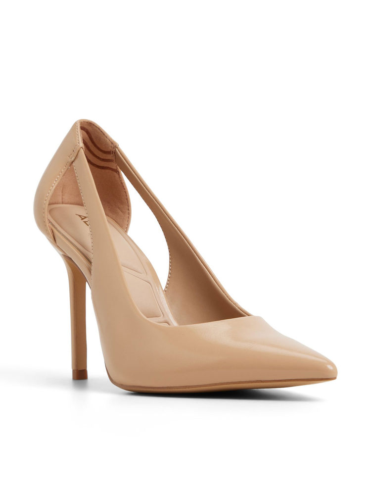 Aldo Mesarthim Women Beige Heels Pump-picture-15