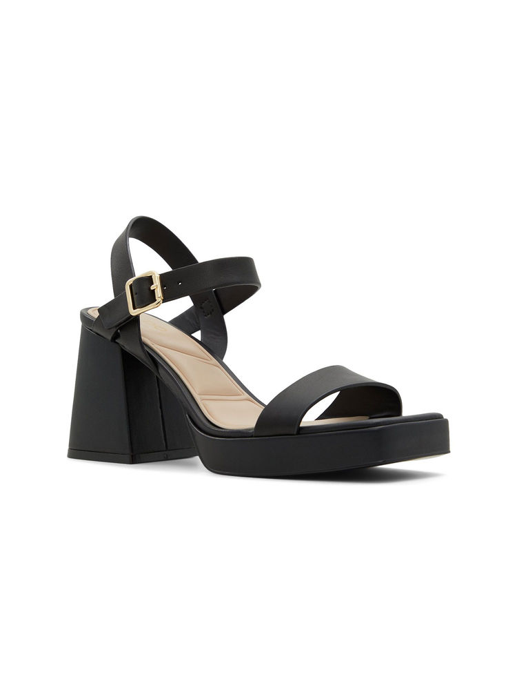 Aldo Montse Women Black Block Heel Sandals-picture-30