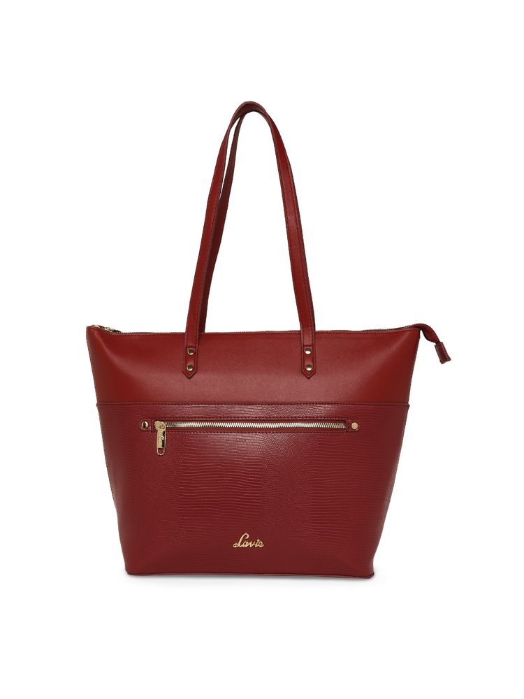 Lavie Women's Liz Dolly Tote (Maroon) (L)-picture-12