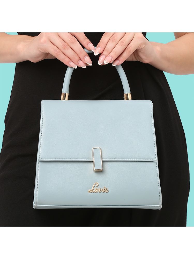 Lavie Women's Gypsy 23 Flap Satchel (P Blue) (M)-picture-14