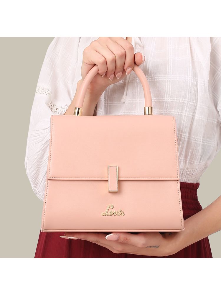 Lavie Women's Gypsy 23 Flap Satchel (Lt Pink) (M)-image-5