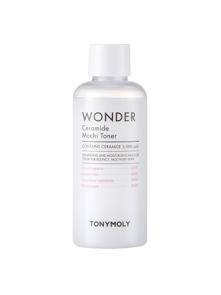 TONYMOLY Korean Wonder Ceramide Mochi Toner-Hydrates, Softens, Nourishes Dry & Combination Skin