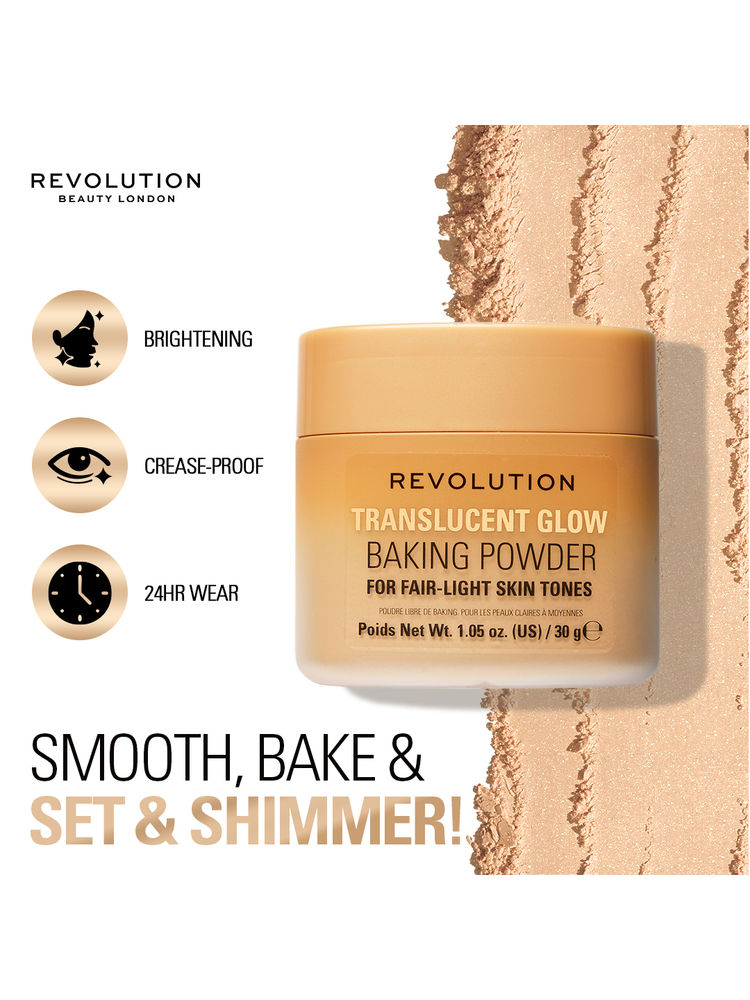 Makeup Revolution Translucent Glow Loose Baking Powder-picture-32