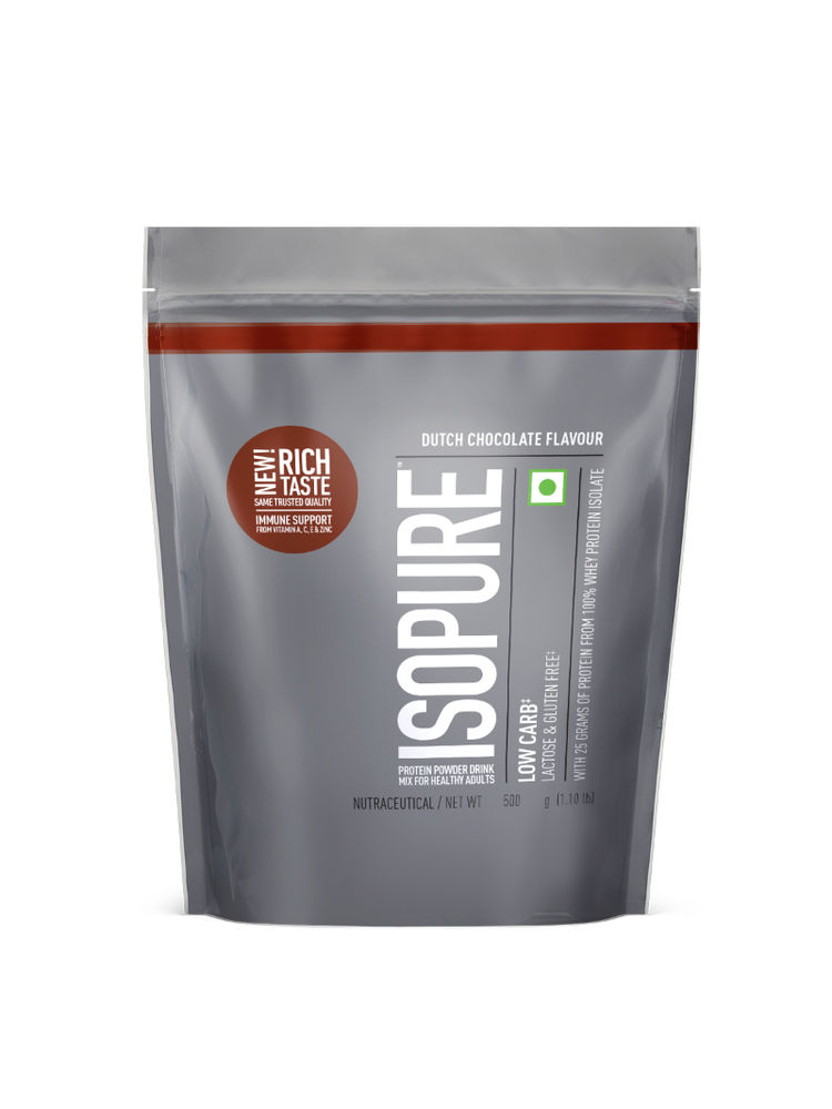Isopure Low Carb Lactose & Gluten Free Protein Powder Drink - Dutch Chocolate-image-15
