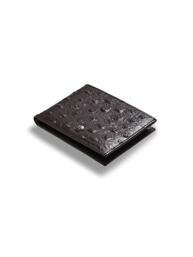 HALDEN Men Brown Leather Textured Wallet-image-34