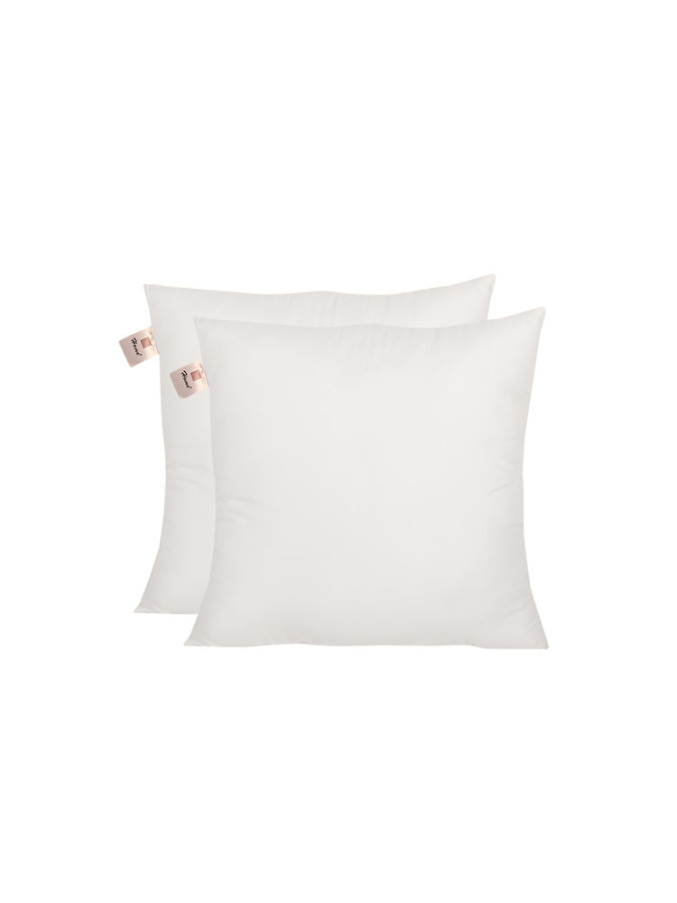 Sivya by Home Micro Fiber 26X26 Inch Cushion Insert- White Pack Of 2-image-38