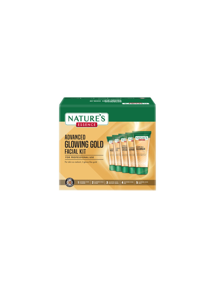nature's essence Natures Essence Advanced Glowing Gold Facial Kit-picture-14